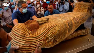 LÉgypte dévoile 59 Sarcophages intacts à Saqqara [upl. by Janie]