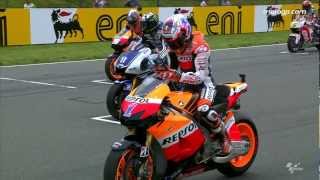 MotoGP™  Stoner vs Pedrosa [upl. by Adnilec]