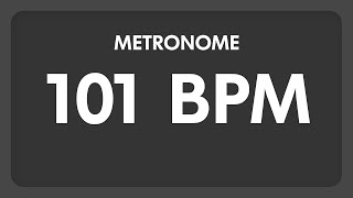 101 BPM  Metronome [upl. by Hsreh]