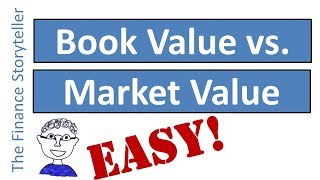 Book Value vs Market Value of Shares [upl. by Eirtemed579]