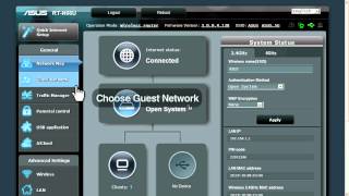 ASUS router quick howto Multiple SSID tutorial [upl. by Leah]