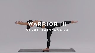 How to do Warrior III  Virabhadrasana III Tutorial with Briohny Smyth [upl. by Wooldridge]