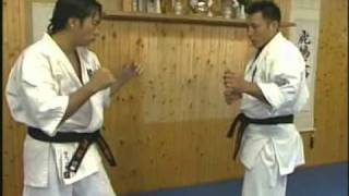 Kyokushin karate instructional by Hajime Kazumi [upl. by Lebazi342]