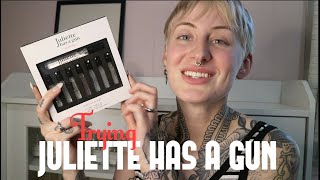 LETS TRY THE JULIETTE HAS A GUN FRAGRANCES [upl. by Ecnerrat]