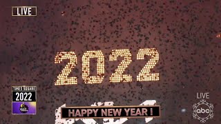 The 2022 New Years Countdown from New York City [upl. by Aihsyt762]