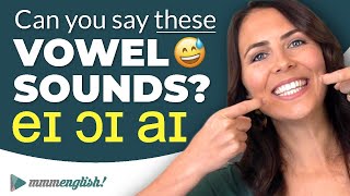 Pronunciation Practice 👄 Difficult Vowel Sounds DIPHTHONGS [upl. by Latreece]