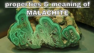 Malachite Meaning Benefits and Spiritual Properties [upl. by Orrin]