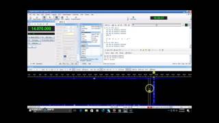 Operating PSK31 ham radio tutorial on 20 meters [upl. by Rhonda]