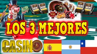 Los 3 mejores Casinos Online Argentina y LATAM Con Dinero Real [upl. by Enia]