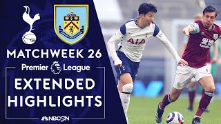 Tottenham v Burnley  PREMIER LEAGUE HIGHLIGHTS  2282021  NBC Sports [upl. by Mundy]