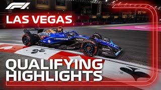 Qualifying Highlights  2023 Las Vegas Grand Prix [upl. by Sirtimid179]