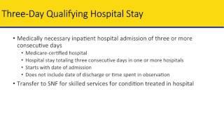 Skilled Nursing Facility Benefits Training [upl. by Lyrahs483]