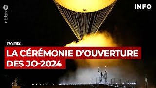 Cérémonie d’ouverture JO2024  RTBF Info [upl. by Nannette]