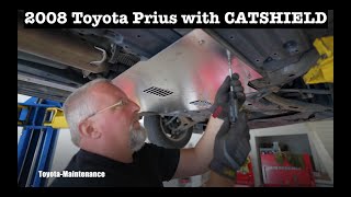 Prius Gen 2 Catalytic Converter Shield from CAT SHIELD [upl. by Mitchiner]