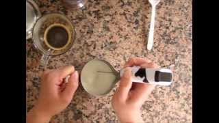 How To Latte Art With Instant Coffee [upl. by Suirtimid]