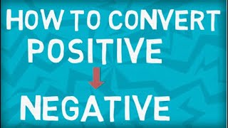 How to convert a Positive to Negative Sentence  Transformation  Rules  Examples  Exercise [upl. by Ennywg]