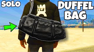 UPDATED How To Get JET BLACK DUFFEL BAG In GTA 5 Online 169 No Transfer SUPER EASY [upl. by Ayanad]