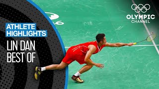 Lin Dans 🇨🇳 Best Badminton Moments at the Olympics  Athlete Highlights [upl. by Siurad588]