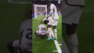 💪 A goal from Rüdiger secured the three points RealMadrid LaLigaHighlights [upl. by Gant]