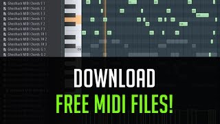 Free MIDI Files for Producers [upl. by Leigha]